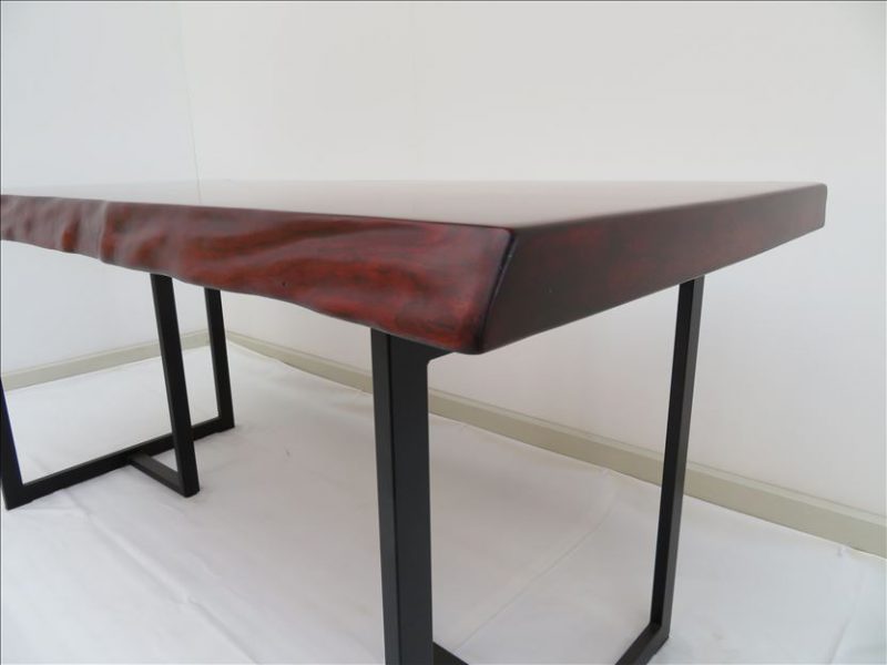 トチ　一枚板テーブル　（TOC-004)　価格；220,000円