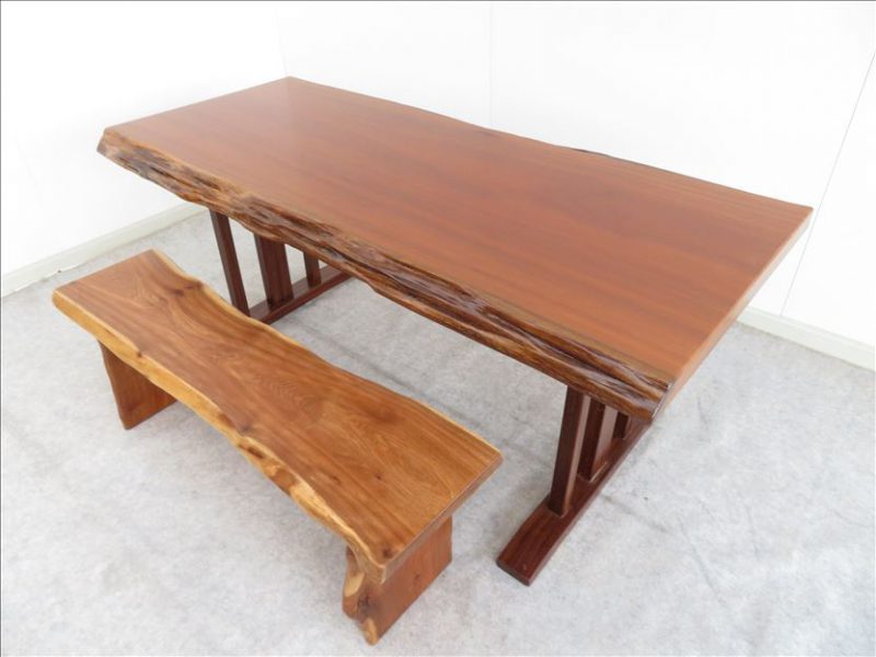 アサメラ　一枚板テーブル（AS-002)　　価格；310,000円