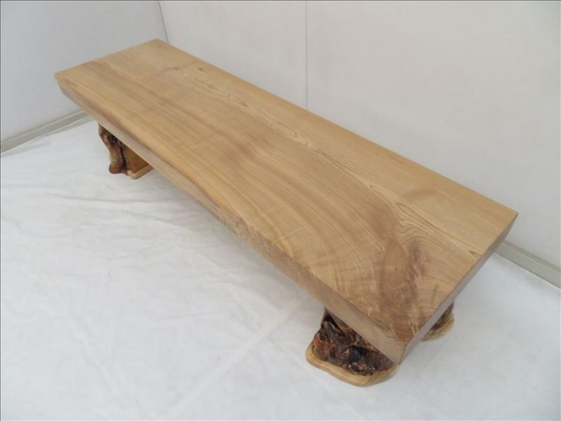 セン（SEN-001)　一枚板テーブル　　販売価格；850，000円